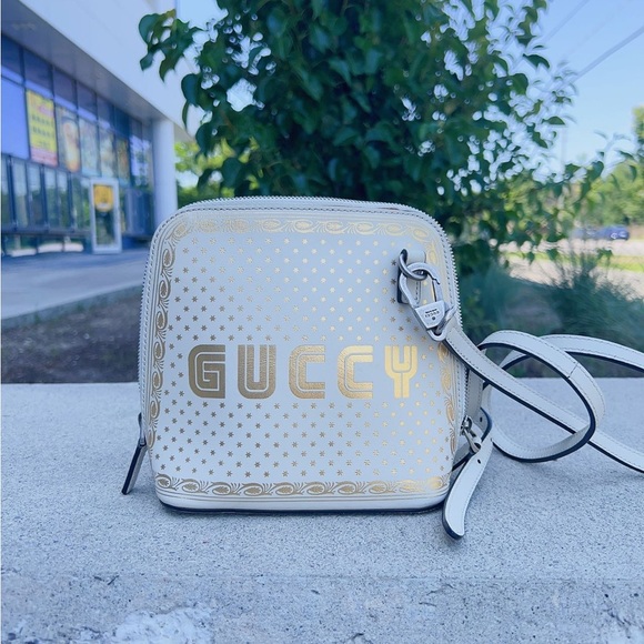 Clearance Gucci Mini Guccy Sega Crossbody Bag - Picture 1 of 4